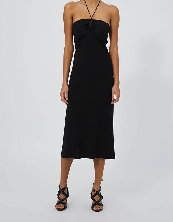 ZARET JERSEY BANDEAU DRESS